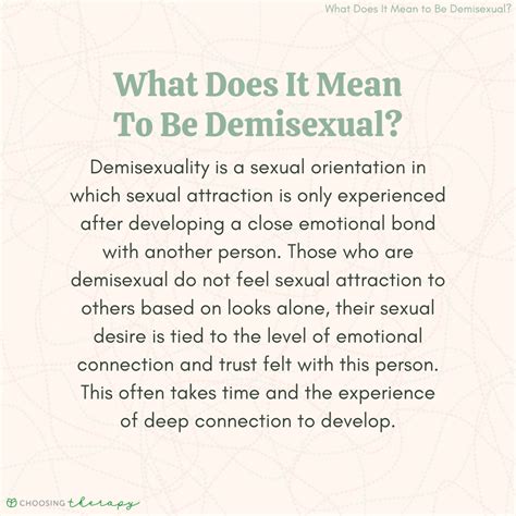 Demisexual: Understanding What It Means & FAQs